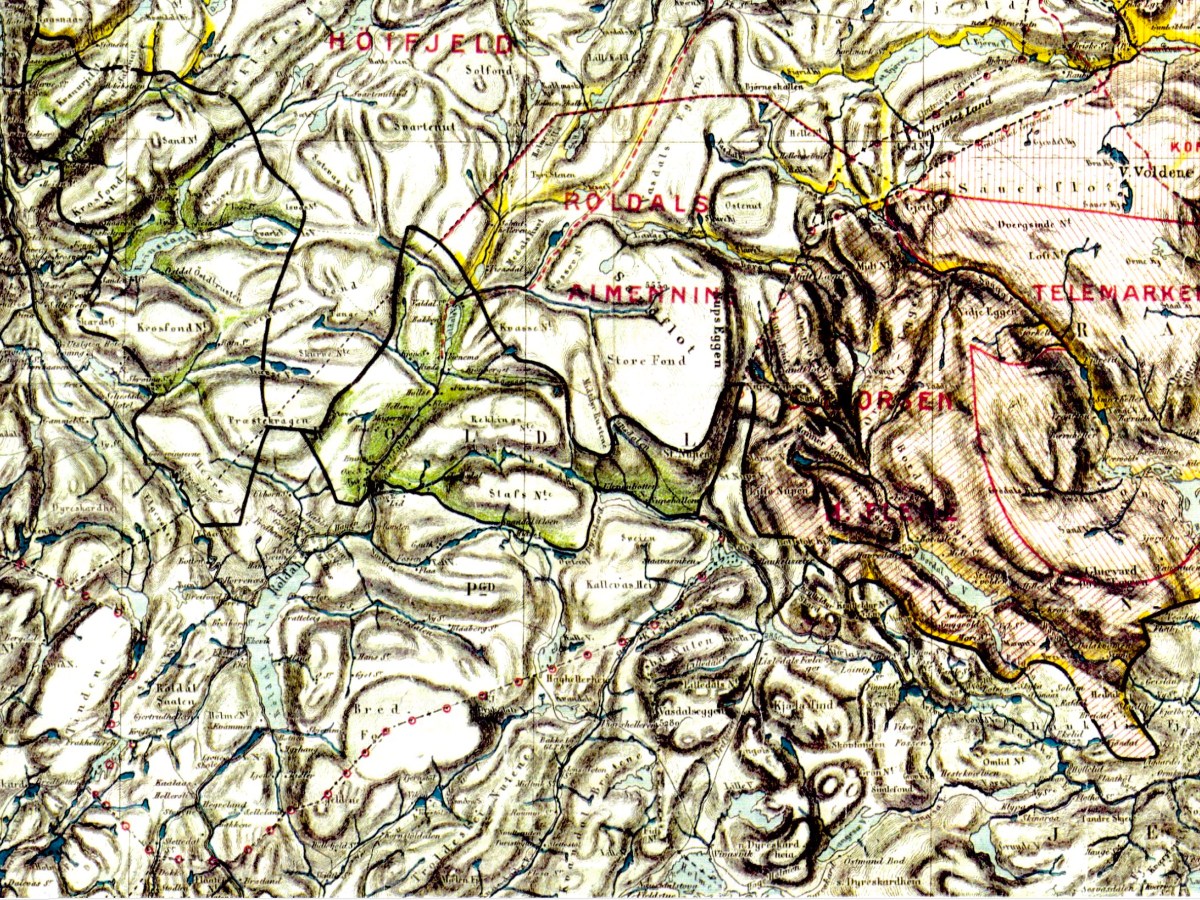 Oversiktskart frå 1909